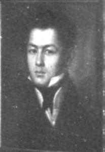 Портрет В.П. Флерова 1830-х. 