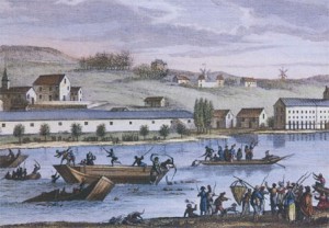 Утопления в Нанте . Вандея. 1793-94