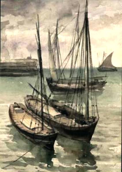 В.С. Тимирев Лодки. 1935