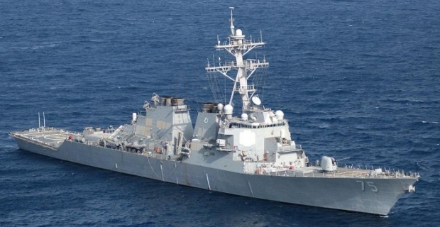 Эсминец ВМС США в Черном море Март 2014