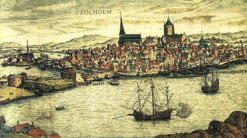 Стокгольм. 1560-е.Ф. Хогенберг