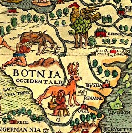 Карта 1539. 67. E-G. Ботния. Доярка и олень